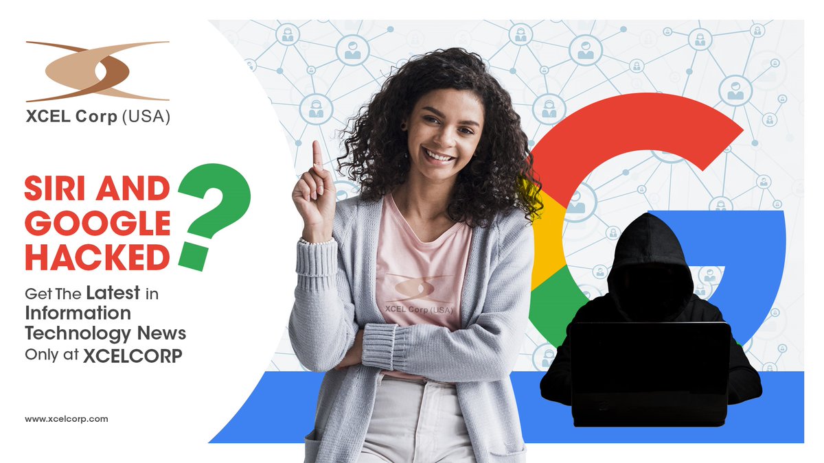xcelcorp's tweet photo. Siri and Google get hacked?
Click here to read more:https://t.co/8folxfy47d
#siri #google #hackers #xcelcorp #hacking #information https://t.co/soyHiCN9oB