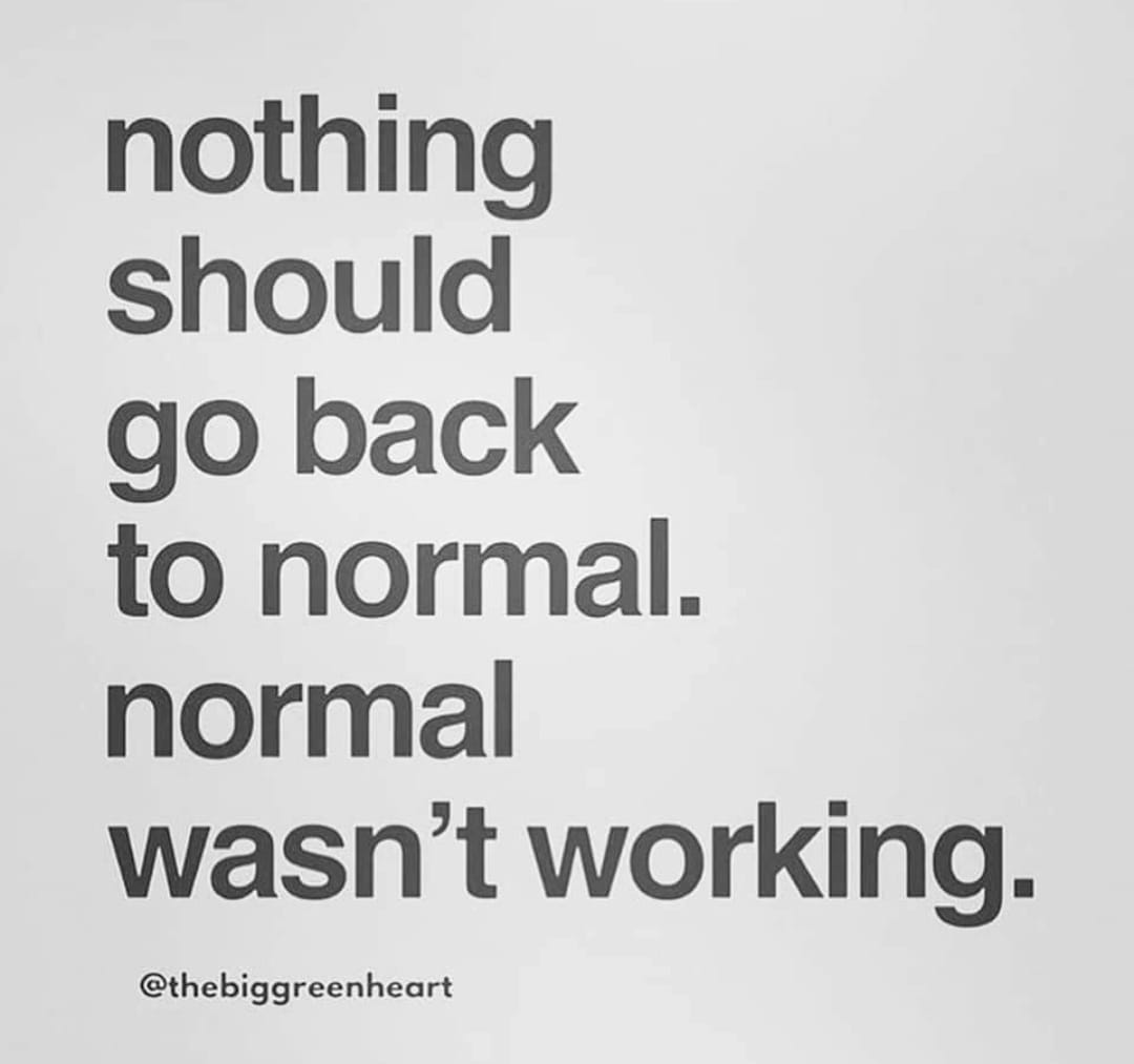 farisgezahegn's tweet photo. "Normal" is being used as tool to silence marginalized people.
"Normal" business have had created inequality.
"Normal" rule & regulation pushed people to live on street.
"Normal" cadged thousands of refuges in camp to die.
#COVID19WORLD
#FUCKNORMAL
#NORMALISNOTWORKING https://t.co/RJSoCwKbQ0