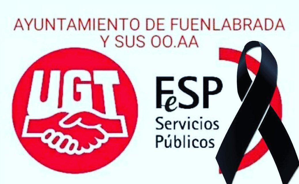 UGT_Ayto_Fuenla's tweet photo. Desde esta Sección Sindical queremos dar nuestro más sentido pésame por el fallecimiento de nuestro compañero del @DeportesFuenla Paco Tamayo. Mucho ánimo y apoyo a los familiares y amigos. Descanse en paz. #Fuenlabrada https://t.co/pQCFKXwTUf