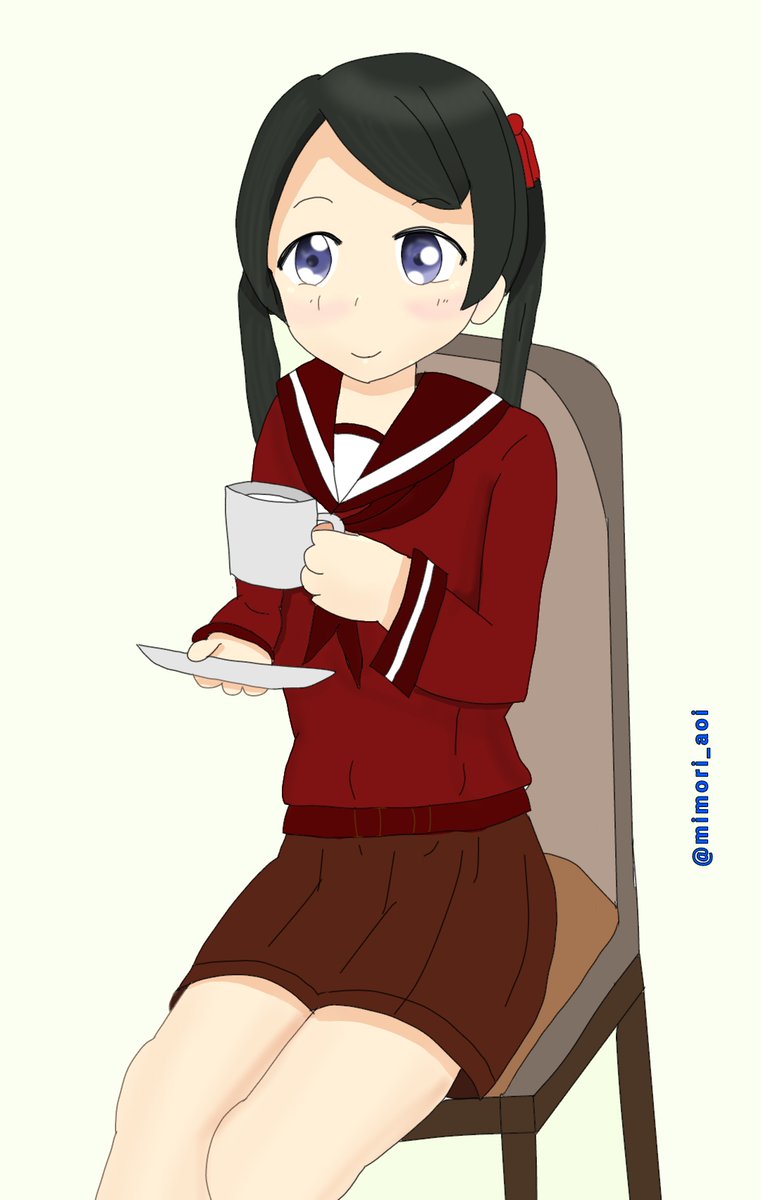くまりんこ。
1月に初めて挑戦したワンドロで描いたのも三隈さんでしたので、それと同じ三隈さんを描いてみました。
ちょっと時間オーバーでしましたが、今回は色まで付けることができました。
#艦これ版深夜の真剣お絵描き60分一本勝負
#艦これ版真剣お絵描き60分一本勝負_20200330