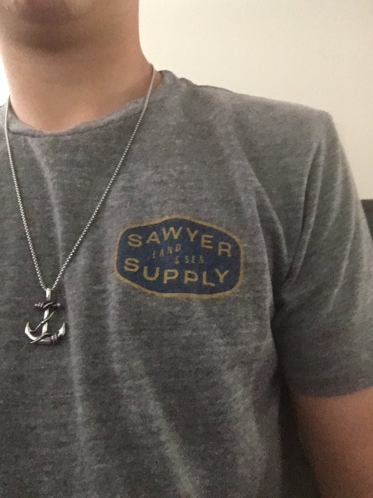 23Pjr's tweet photo. Fave shirt day at “school” today! Hard decision, but Sawyer Supply T for the win @blythewood_sbo https://t.co/ciMwZNMDaY