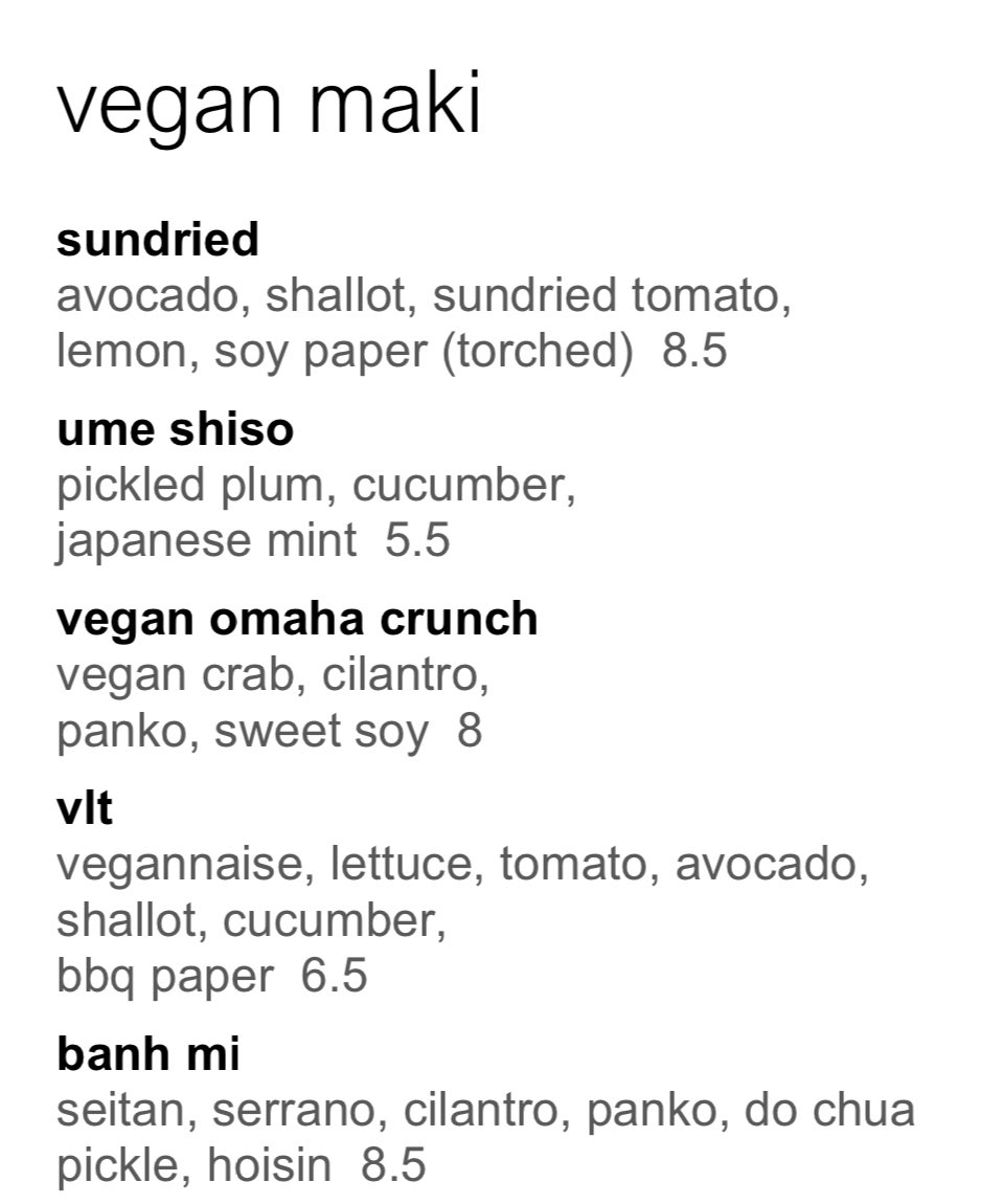 .<a href="/SushiYoshitomo/">Yoshitomo</a> carry out and curbside everyday! 3-9pm 
402-916-5872