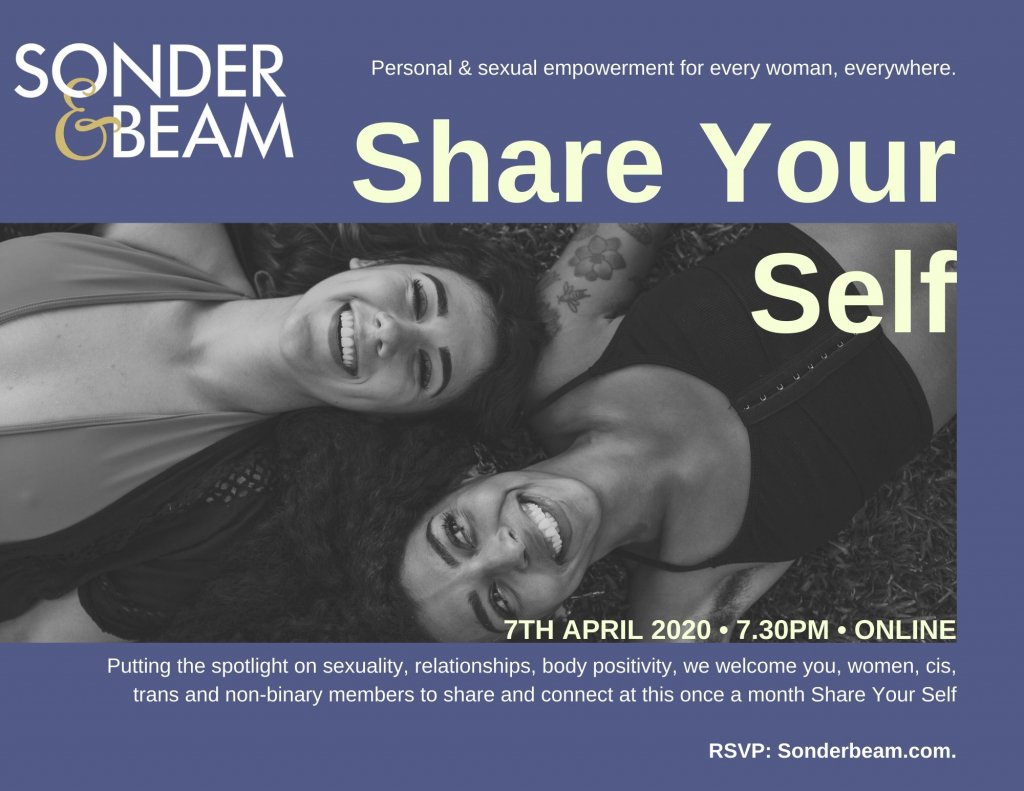 Sonder & Beam (@sonderandbeam) on Twitter photo Calling all educators, writers, poets, activists & performers, sex-positive people, we invite you to our event Share Your Self. Register to attend or email us oli@sonderbeam.com for your chance to, quite literally, share your self! sonderbeam.com/events/!event/… Calling all educators, writers, poets, activists & performers, sex-positive people, we invite you to our event Share Your Self. Register to attend or email us oli@sonderbeam.com for your chance to, quite literally, share your self! sonderbeam.com/events/!event/…