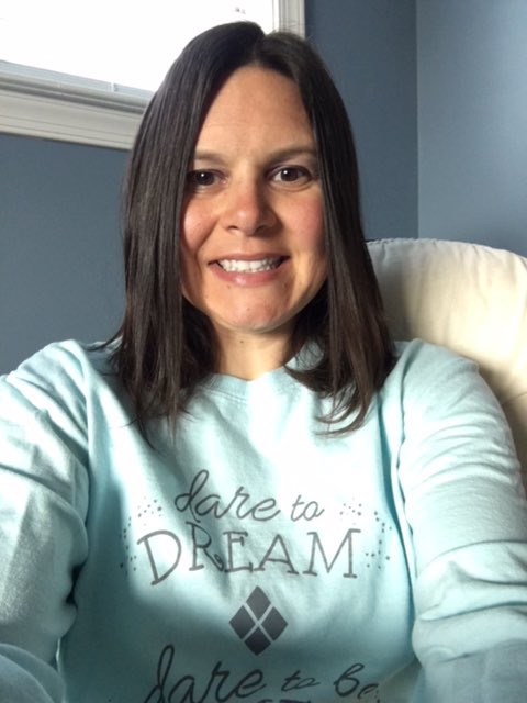 Mrs. Zimmerman on our first day back! #RLKeepLearning #CommunityPride