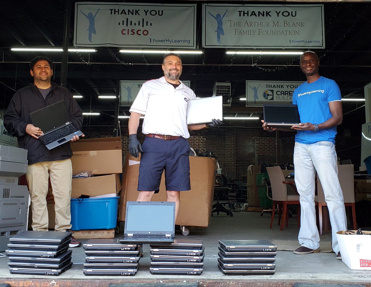 CHSVision's tweet photo. Big Thx to new @CHSVision #CBA Partners @PowerMyLearning for supporting @Chssparta by donating 25 laptops for students & families in our #SpartanStrong TRIBE.
@ch_sprincipal @CobbSchools #Atlanta
#Powermylearning #Powerthrough https://t.co/cOJpmfTo46