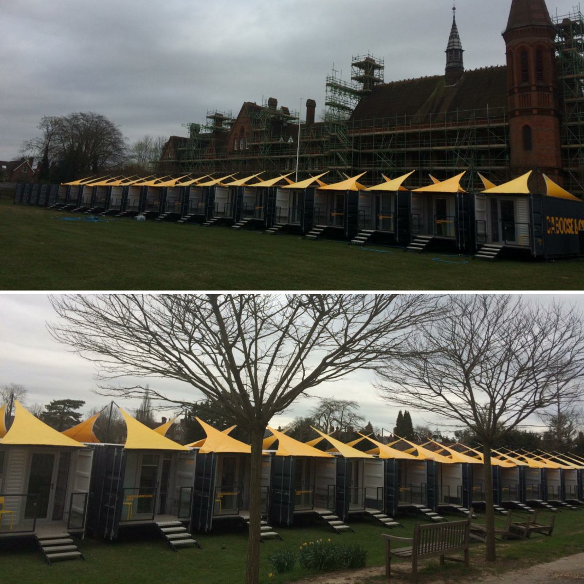 Reading School (@readingsch) on Twitter photo Over the weekend work began on setting up the ‘NHS Village’ at Reading School, which will provide 40 accommodation units for NHS staff at a time of national crisis. reading-school.co.uk/news/?pid=3&ni… #ViaRedingensis #BuildingGoodMen <a href="/RBNHSFT/">Royal Berkshire NHS Foundation Trust</a> @CEO_RoyalBerks <a href="/Toriatwo/">Victoria Parker💙</a> <a href="/berkshire_live/">Berkshire Live</a> Over the weekend work began on setting up the ‘NHS Village’ at Reading School, which will provide 40 accommodation units for NHS staff at a time of national crisis. reading-school.co.uk/news/?pid=3&ni… #ViaRedingensis #BuildingGoodMen <a href="/RBNHSFT/">Royal Berkshire NHS Foundation Trust</a> @CEO_RoyalBerks <a href="/Toriatwo/">Victoria Parker💙</a> <a href="/berkshire_live/">Berkshire Live</a>