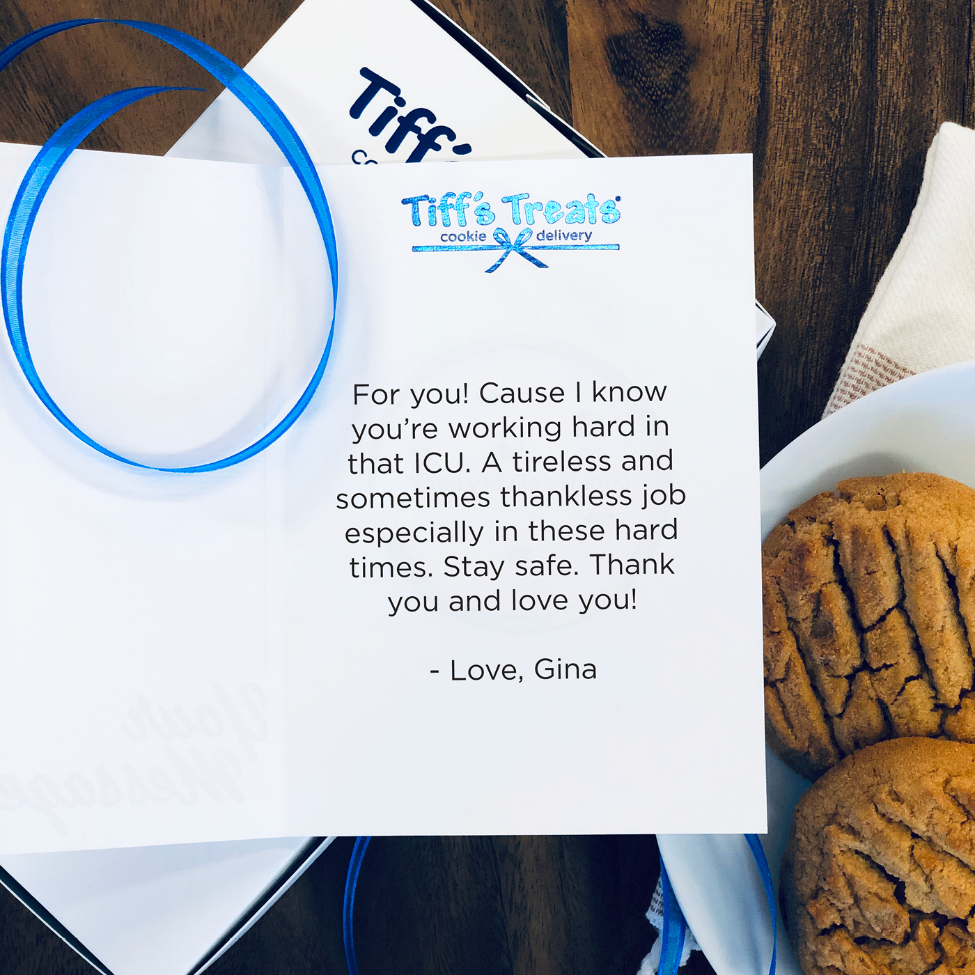 Tiff's Treats on Twitter "This gift message says it best. On this 