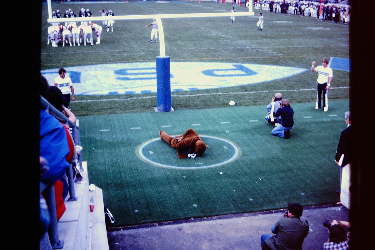 He went to PSU and loved going to the games. I can't get over how much Beaver Stadium has changed. This was from the 1979 Pitt vs PSU game where Dan Mario lead Pitt to 29-14 win.  #WeAre  #H2P