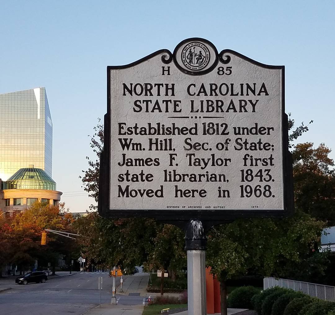 ForEverythingNC's tweet photo. Happy Monday friends! Did you know that the State Library of North Carolina is over 200 years old? Since 1812 we've been providing #everythingNC to NC and beyond! We're here for you. ❤️ https://t.co/ZRv2UZE80B