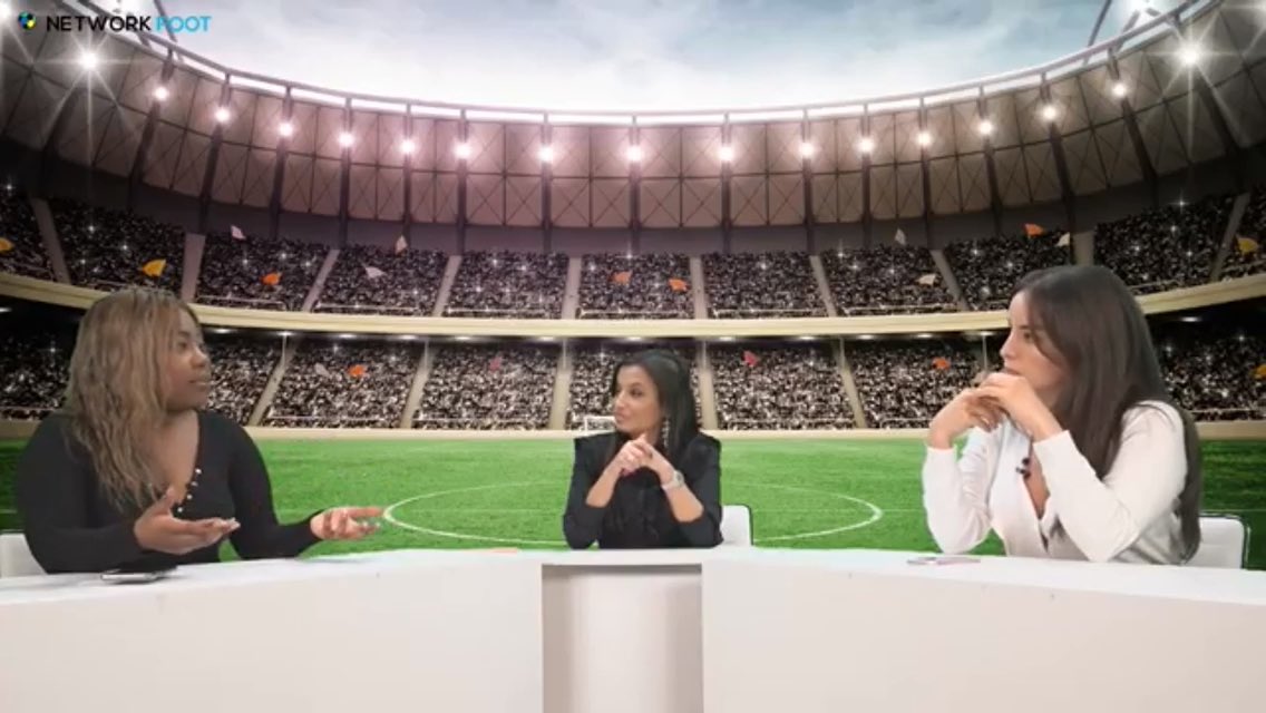 Svanbk's tweet photo. 3 meufs ça parle forcément de cuisine.. mais pas n’importe laquelle, celle de Mourinho.. 👨🏻‍🍳épisode dispo sur la chaîne youtube de @NetworkSportFR @MarionAydalot @AlisonNkunku @BilalNedman https://t.co/chLbGlKoeY