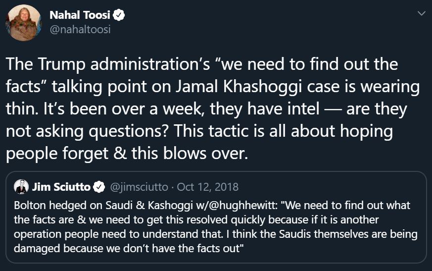 4)Reminder:Iran apologists/lobbyists constantly used the Khashoggi case to launch a frenzy.