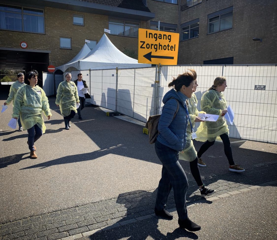 Het Coronacentrum in Urmond: het regionale grondwerk was al gedaan: zorgvisie.nl/coronacentrum-…