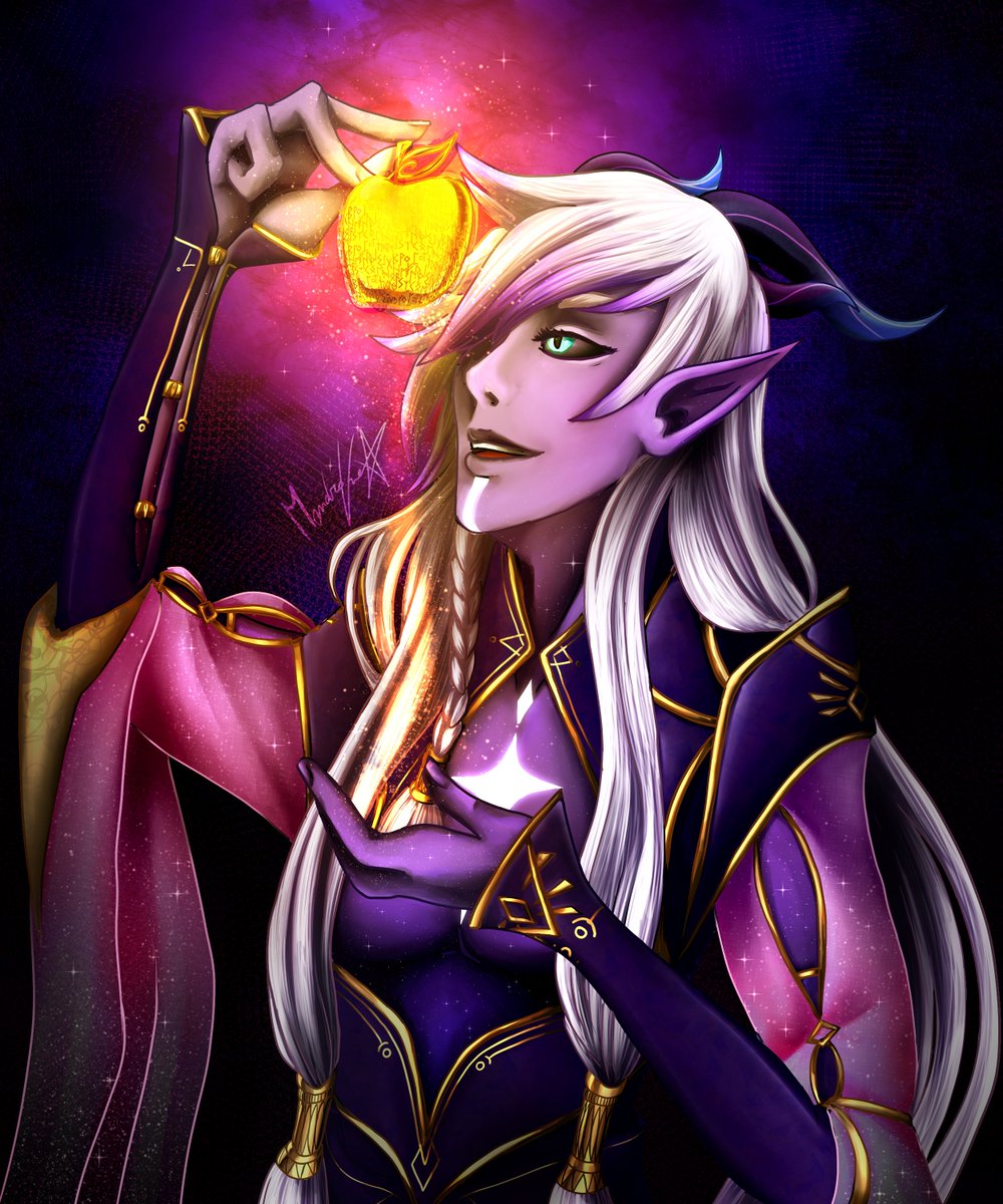 mandrakne's tweet photo. โUsunaar found something beautiful, it shone like the brightest star and a beautiful sunset. That apple was an artifact, he knew well! And he knew that terrible powers were beyond his appearanceโฆโ
A #dtiyschallenge made by @candyfoxdraws for her #startouched OC! Love him ๐ https://t.co/TvWUb3EjiB