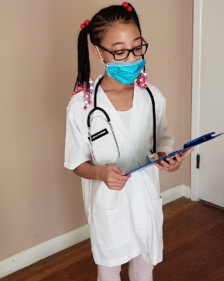 APS_CCES's tweet photo. CCES Virtual Spirit Week! Here is a Superhero pic of one of our lil panthers honoring our essential workers. #CCESstrong #CCESpanthers https://t.co/bZttkseP3t