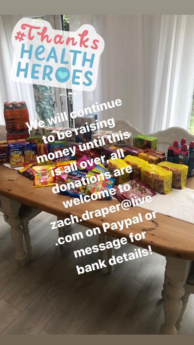 OfficialONRFC's tweet photo. Old Northamptonians are raising money to purchase food for NHS staff. Here is our first haul! https://t.co/633QhXHcAx