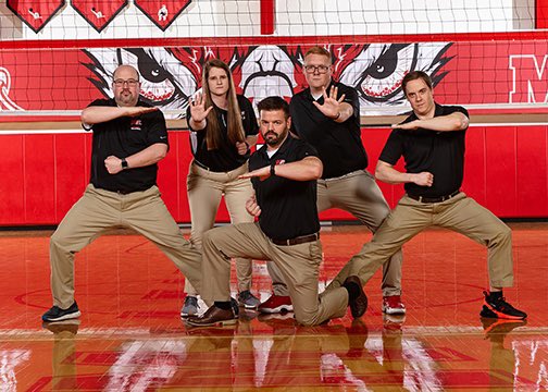 Just a little something to make your Monday better. John from Dingo Photography sent over some of the pictures. Up first your favorite coaches/ Power Rangers. All of us coaches miss volleyball and miss seeing the guys. #WingsUp #AllforTheM