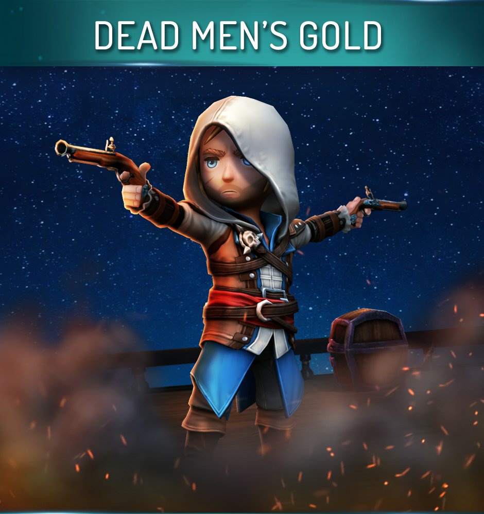 バヤク アサリベの新規加入キャラは黒ひげみたいだね 4月18日から再度行われる Dead Men S Gold の報酬キャラとして登場予定 アサシンクリードリベリオン T Co H2qupemnd1 Twitter