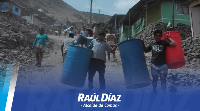 rauldiaz2018's tweet photo. Nuestro compromiso con nuestros vecinos del Distrito en brindarle el liquido elemento de una manera gratuita y se viene realizando.
AAHH. Jazmines de Collique 5ta zona de Collique zonal 12.
No podemos mal informar.
@YoMeQuedoEnCasa @noticiAmerica @atv_noticias @atvmasnoticias https://t.co/I8PQBmdwhq