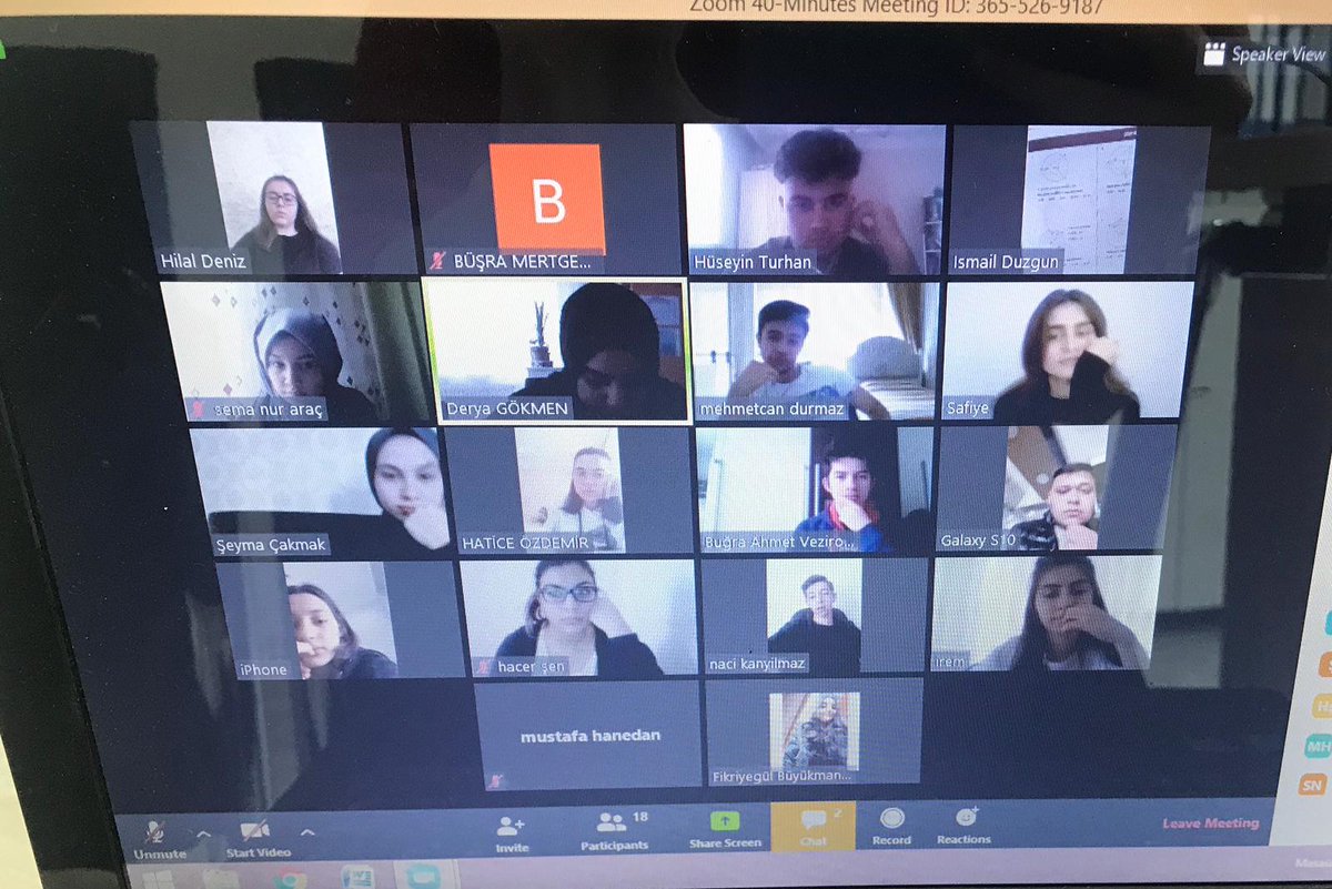 afyonuurokulla1's tweet photo. Lise öğrencilerimiz ile online konu anlatımı ve soru çözümlerine başladık. https://t.co/Yzvo6NYgok