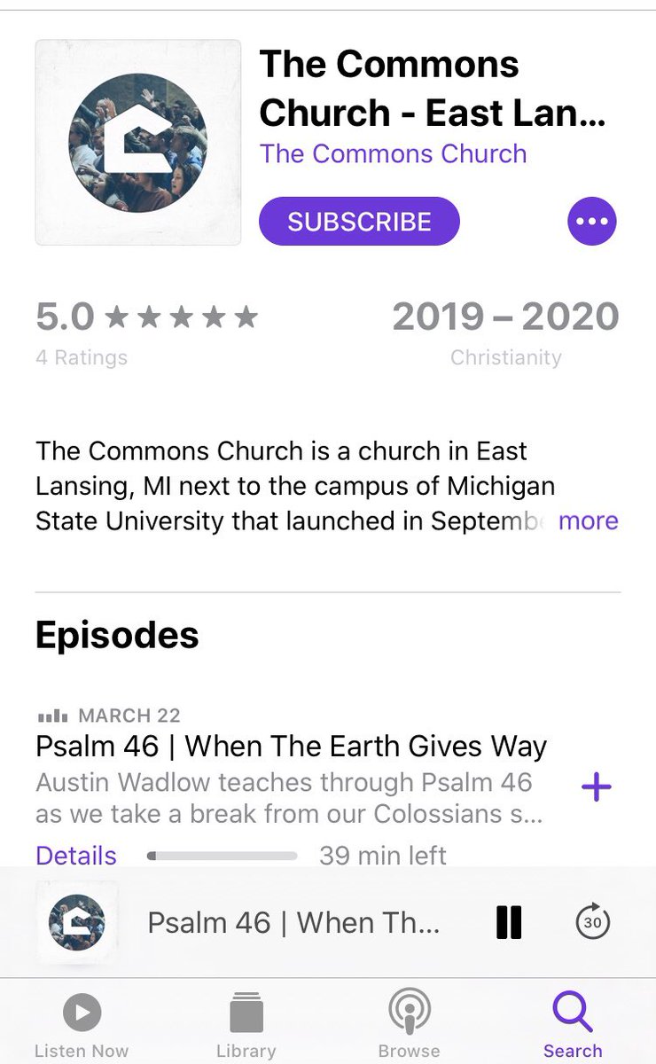 The Commons Church tweet media