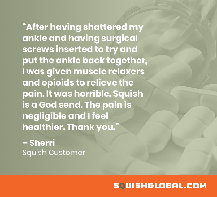 Squish_Global's tweet photo. #opioidepidemic #canabis #pain  #painrelief #NationalDoctorsDay https://t.co/HrQO7KeVZb
