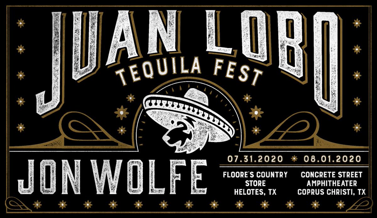 jonwolfe's tweet photo. San Antonio and Corpus Christi! Save the date for @juanlobofest on July 31 at @floores and Aug. 1 at @concretestreet. We are bringing the country music and @juanlobotequila to the party! Stay tuned for the full line-up. Tickets on sale Friday! https://t.co/bBoUgkWRPm