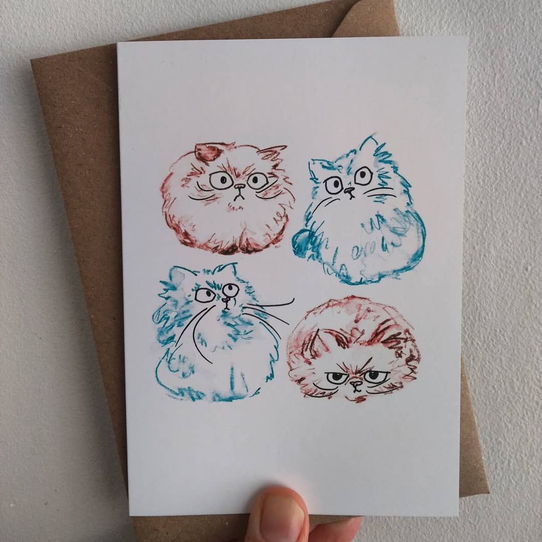I've had a few repeat customers for my cat cards recently 😺🐾 hope they help put a smile on someone's face ♥️
etsy.com/uk/shop/Doodle…
#catcard #blackcats #grumpycat #persiancat #etsymcr #shopsmall #shopindie #greetingscard