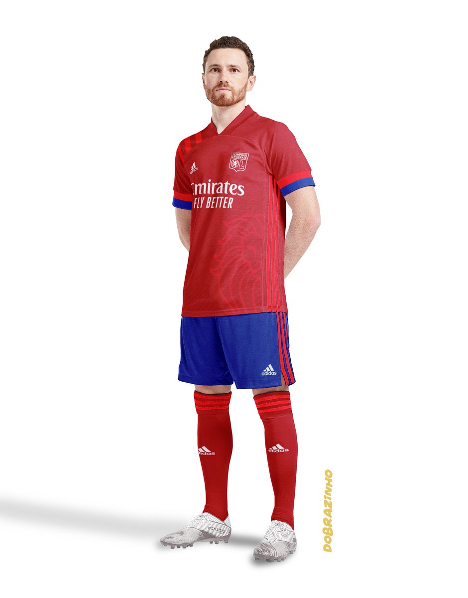 dobrazinho's tweet photo. Olympique Lyonnais Kit Concept 2020/2021 🔴🔵 

#TeamOL #OL #Lyon https://t.co/xEkL14ONrd