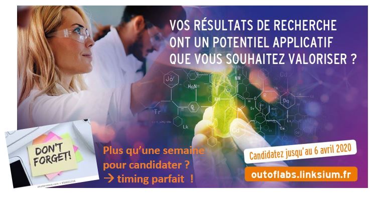 lise_malassenet's tweet photo. J-7 pour candidater au #challenge #outoflabs? timing parfait pour 10 slides avant le 6 avril sur https://t.co/ejdzPxNv8O
@UGrenobleAlpes @CnrsAlpes @GrenobleINP @CEA_Officiel @inria_grenoble @IAB_Officiel @TIMC_Lab @GINeuroGrenoble @LaboratoireHP2  @Innovdoc @LabexArcane @LIGLab https://t.co/dGHiZHcVdi