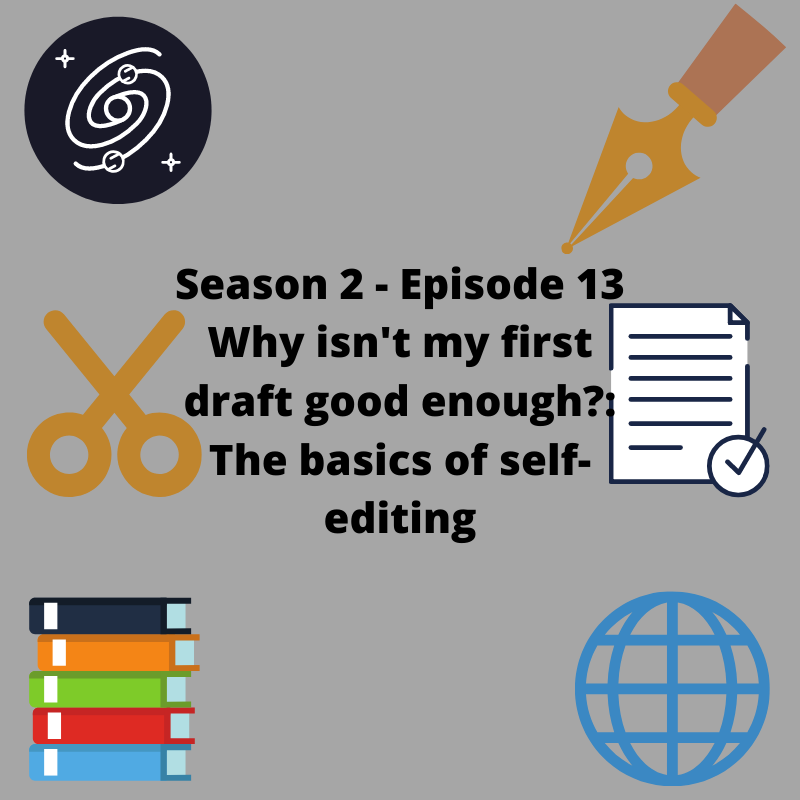 WritersWorld5's tweet photo. Why isn't my #FirstDraft good enough? Lets talk about the #Basics of #SelfEditing today!
https://t.co/8TREeCMv3e
#Editing #AmEditing #AmWriting #Podcast #Season2 #Episode13 #Podcaster #Podcasters #MondayPodcast #NewEpisode #CoHosts #PodcastingCommunity https://t.co/Gt0aZgZwB3
