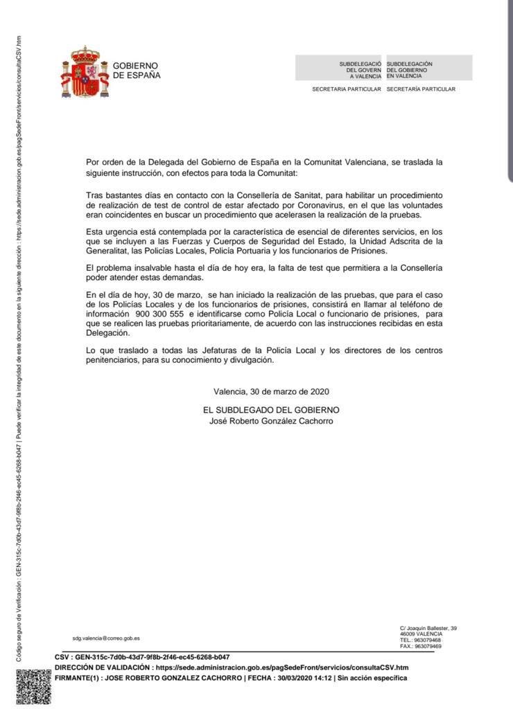 TAMPM_Murcia's tweet photo. L@s trabajador@s de las Cárceles de Murcia, solicitamos a la @DelegGobMurcia y al Sr. Delegado de Gobierno @PEPE__VELEZ, el acceso a la realización del TEST de control para el #COVIDー19, somos SERVICIO ESENCIAL, ya se hacen en otras comunidades. #sosprisiones @tu_abandono https://t.co/EV4rpNoyng