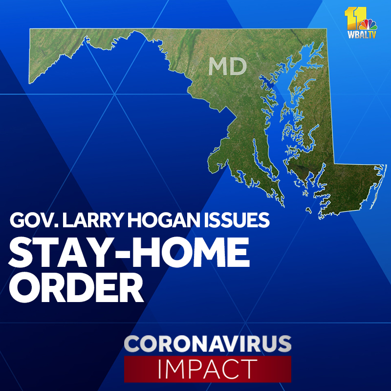 #BREAKING: Gov. Larry Hogan has issued a Stay-At-Home order for Maryland >> wbaltv.com/nowcast