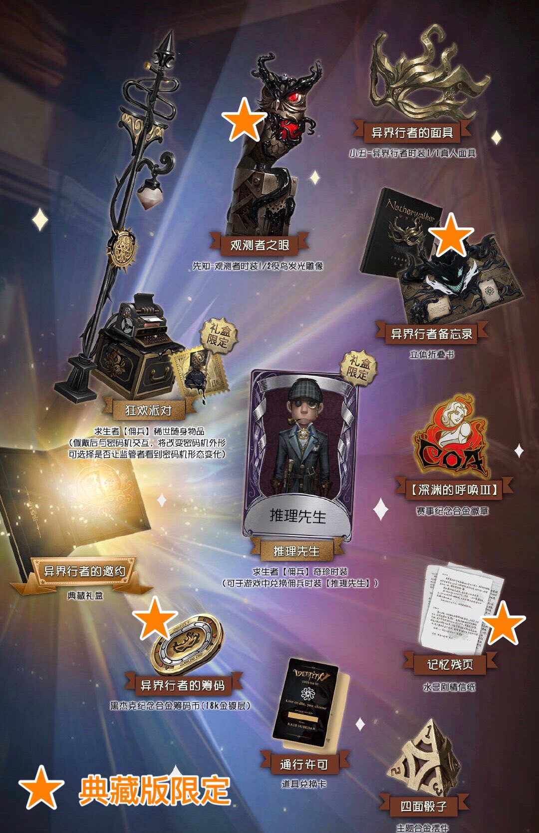 第五人格 オフラインパック コード未使用 三周年 写真家 IdentityV