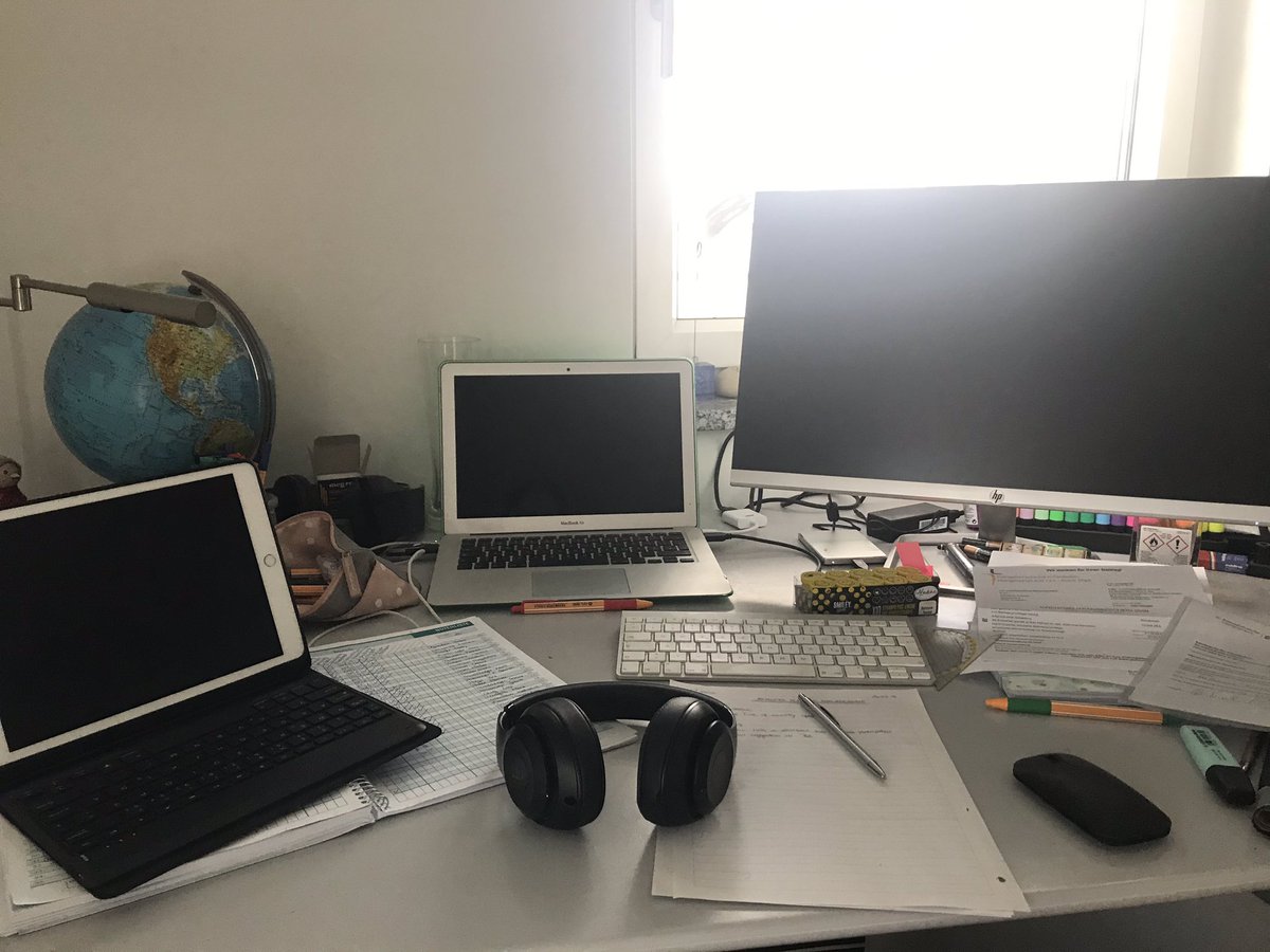 KayKay40482651's tweet photo. More than ready for our first online meeting of @JWeissenboeck’s #digiteachSBG course. Let’s see if Webex works as well as Zoom #FachdidaktikSBG #coronavirus #HomeOffice #webex https://t.co/9Epg3YVxUd