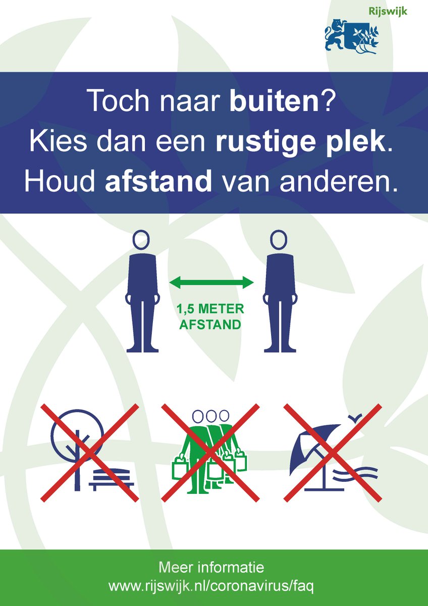 Ook deze poster voor uw raam hangen? Download hem hier! #samentegencorona #blijfbinnen #anderhalfmeter #coronavirusnl rijswijk.nl/sites/default/…