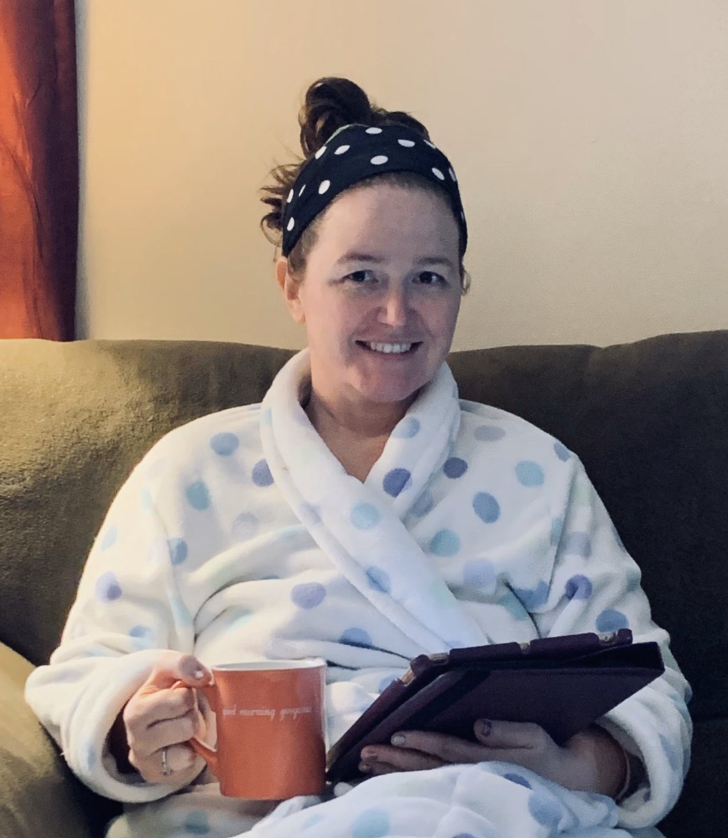 BaileyPhys's tweet photo. Pajama days at school are the BEST!   #RCSDPIRATES #VirtualSpiritWeek #IMissMyStudents #ebooks #Reading4Fun @RCHSPirates https://t.co/zfx21CuSay