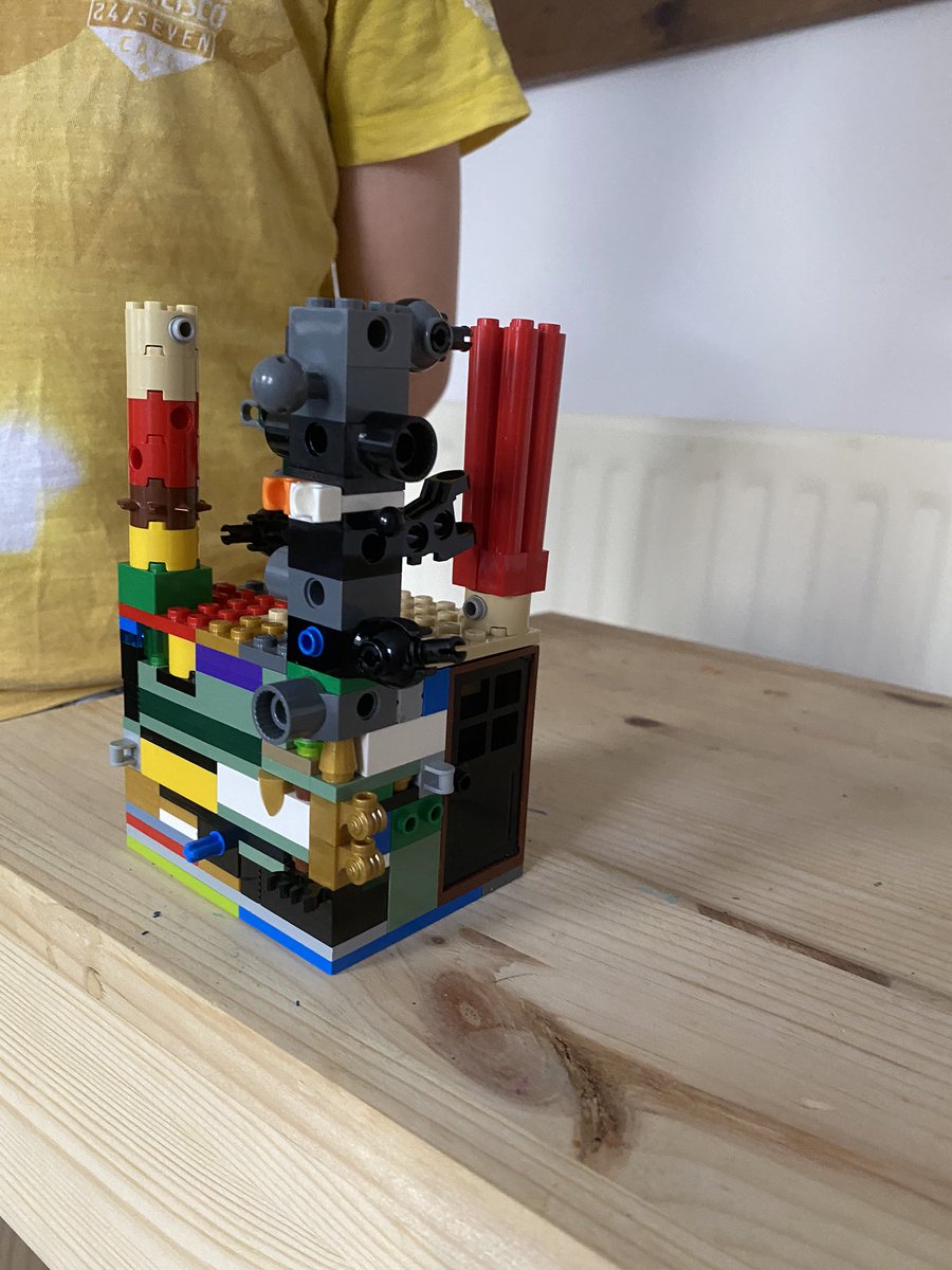 domalewskajo's tweet photo. #LetsBuildTogether #legochallenge #castle #sjp2 #SJPS_homelearning
Super proud of his creation 😁 https://t.co/mPFOzf8CjW