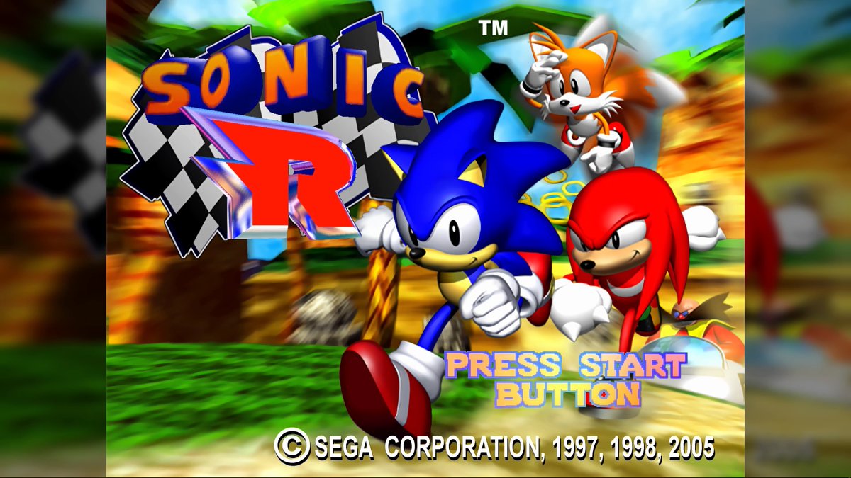 sonic r pc music format