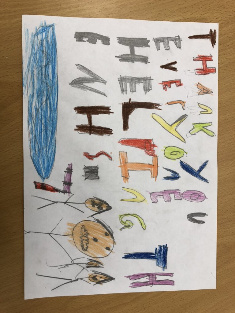 NET_Katherines's tweet photo. Fabulous drawings for our #NHS and critical care workers from the children at Katherines today ✍️🌈 #NETKPA #nolimits #growingfuturegenerations #drawing #talent https://t.co/8dgRQi81dH