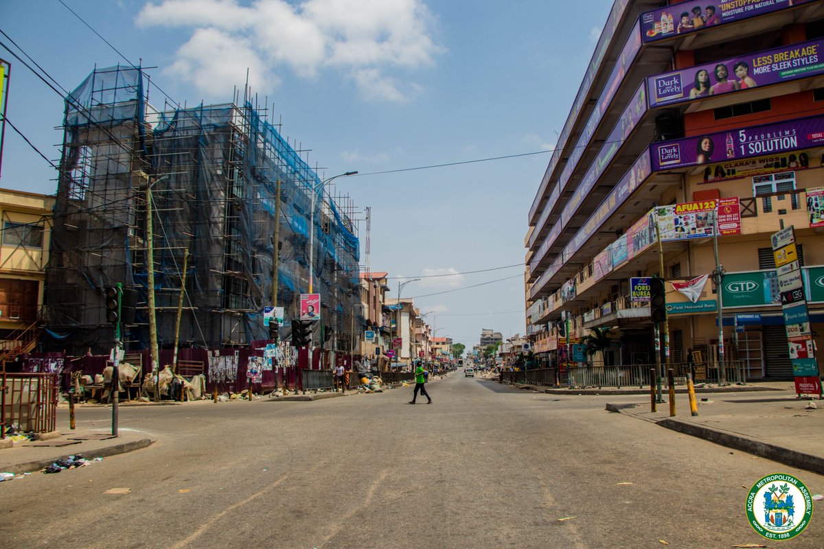 Pictures: DAY 1- Lockdown of Accra.

#COVID19Ghana
#AccraLiveInLoveIt