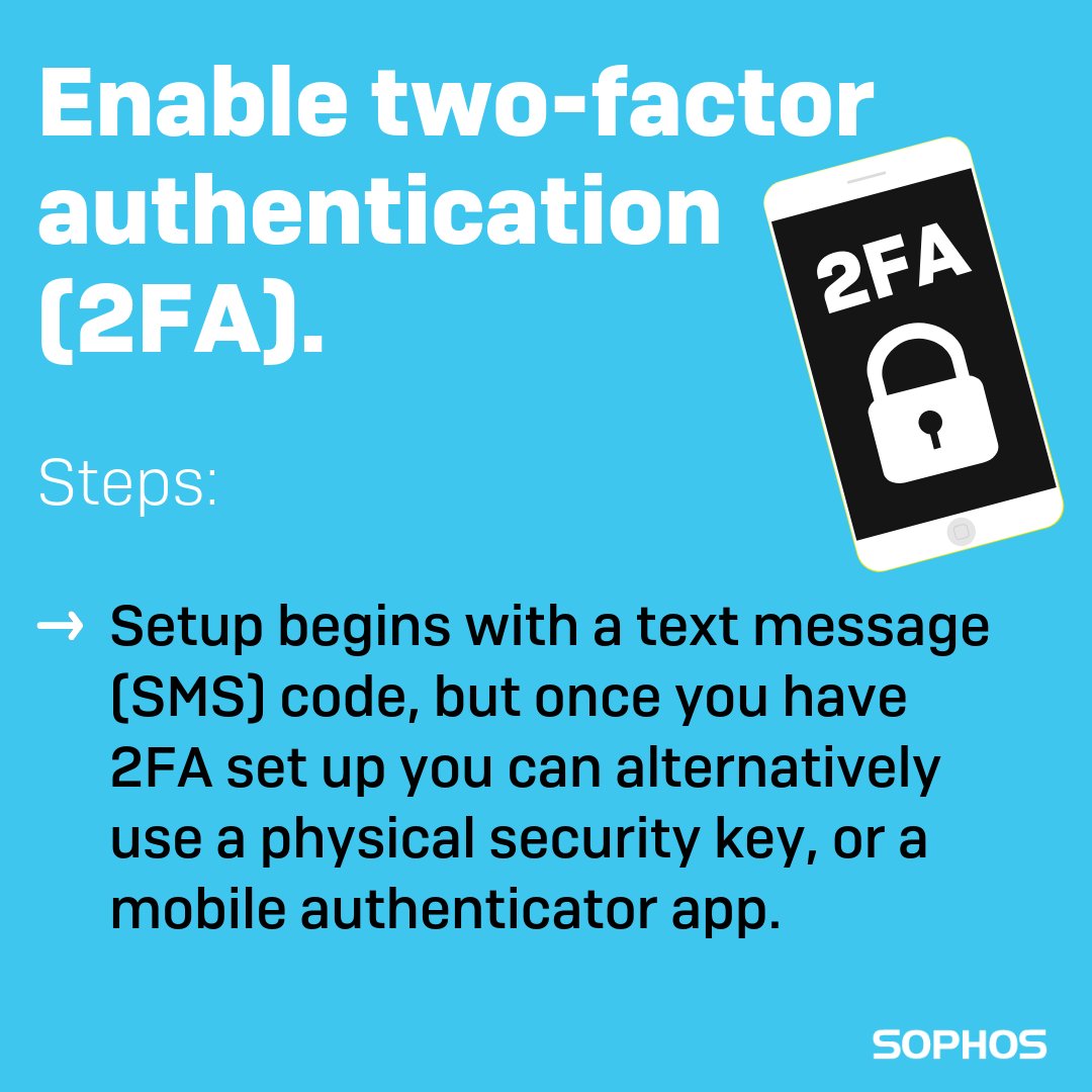 Want to improve the security of your Twitter account in minutes? Enable 2FA! ✅

See more here: nakedsecurity.sophos.com/2018/12/29/how…
