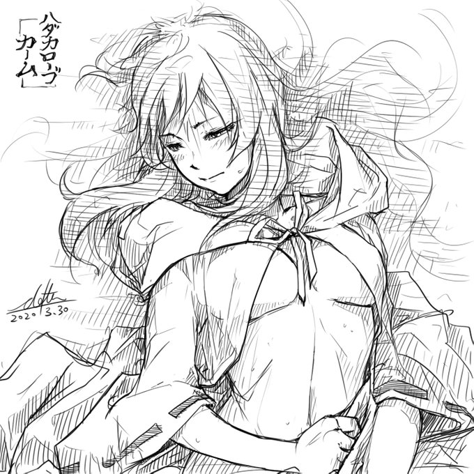 久しぶりに落描きました。カームです。 