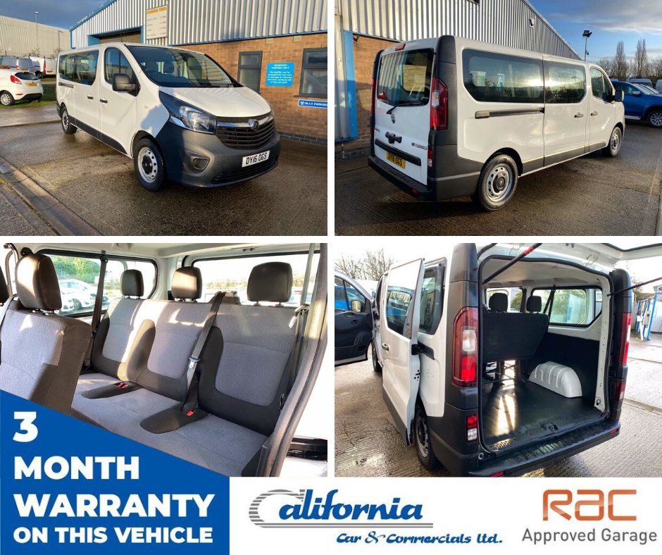 calicommercials's tweet photo. VAUXHALL VIVARO - 1.6 COMBI CDTI S/S 5d 123 BHP
🔥£9,995 + VAT 🔥

Learn More Here 👉https://t.co/NrpBgBVq3b

✅ 1 Owner.
✅ 82 Point RAC Vehicle Health Check
✅ 12 Month Free Breakdown Cover
✅ Best Flexible Finance Options Available https://t.co/Fxxdu6yXYE