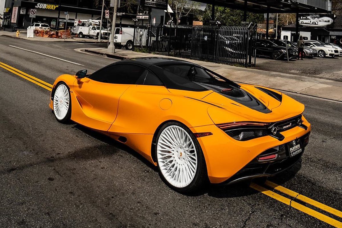 Mclaren 720S on Forgiato Tecnica Sport Wheels 💥