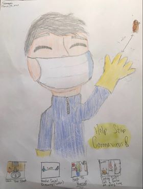 OFallonPolice's tweet photo. This drawing was submitted over the weekend and is a great depiction of the suggested health tips. Not to mention the incredible artistic talent!
And today is #NationalDoctorsDay...Thank you!
#KeepThemBusy #TogetherOFallon https://t.co/8WtWiSca8i