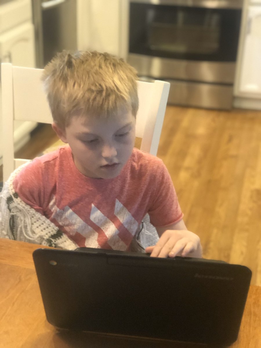 Mrs_Casson's tweet photo. And on day 11, they had separate work spaces, and there was peace! And they continued to progress and be happy! ❤️😬😁🥰 #eesntiky https://t.co/OYndSyvFof