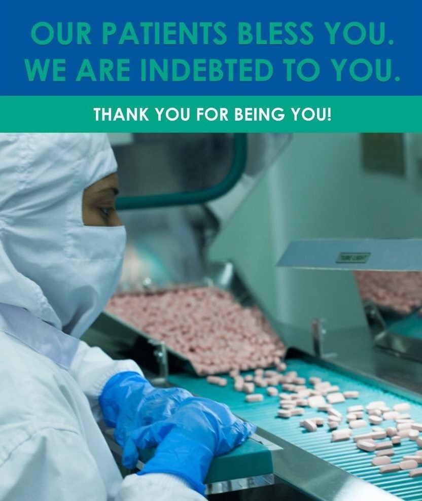 SaminaHamied's tweet photo. The medical fraternity at the frontline of #COVID needs a strong army backing them. Proud to see Team @Cipla_Global all geared to support them. Heartfelt gratitude to all Ciplaites – from manufacturing to the entire supply chain ecosystem – we’re indebted to your service. https://t.co/tmDW0C7zhV