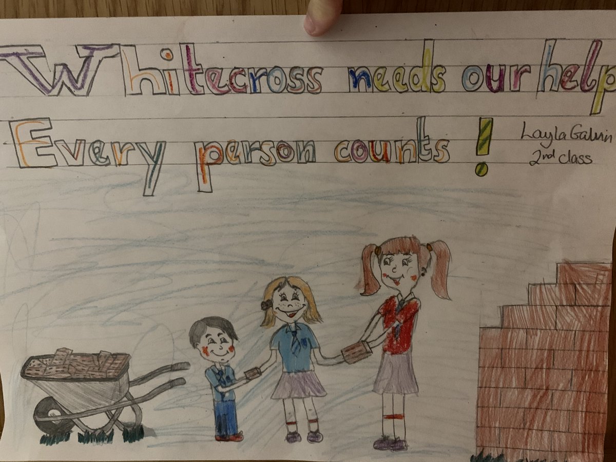 WhitecrossPrim1's tweet photo. A super picture by Layla Galvin in 2nd class. #GettingCreativeAtHome https://t.co/CKUP4mQZKF