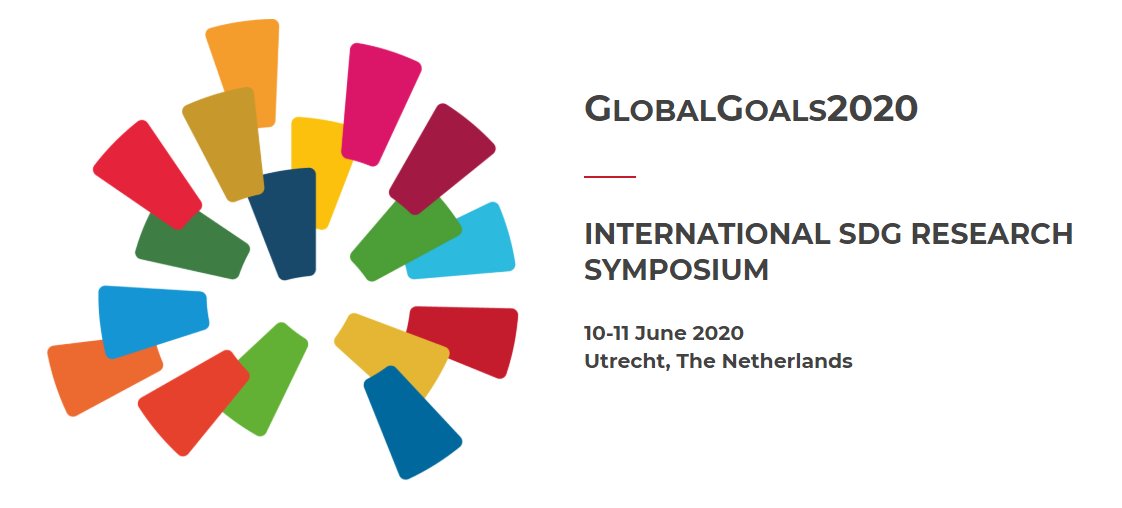 Towards exciting new frontiers in #globalscience collaboration:

2020 #SDG Intern'l Research Symposium GLOBALGOALS2020 will be held as a fully virtual conference because of #Corona #pandemic. 

Join us! 
10-11 June: not @UtrechtUni but online! 

Info: globalgoalsproject.eu/globalgoals202…