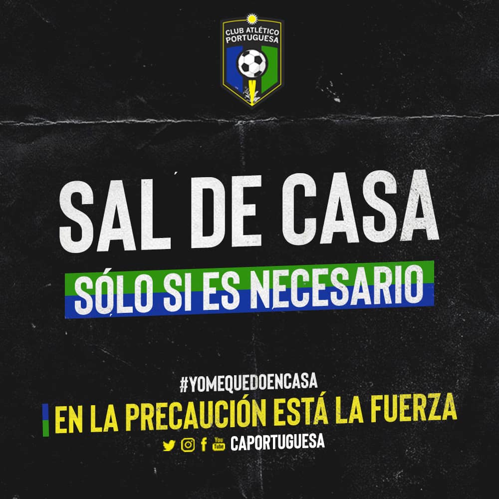 CAPortuguesa's tweet photo. ¡SOMOS LA FUERZA ATLÉTICA! 💚💙

➡️ Feliz inicio de semana, recuerden permanecer en casa.

#FuerzaAtletica | #FelizLunes | #30Mar https://t.co/ekvEsgrk1y